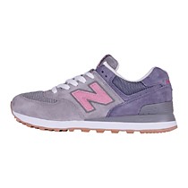 New Balance 574 Grey Pink Purple